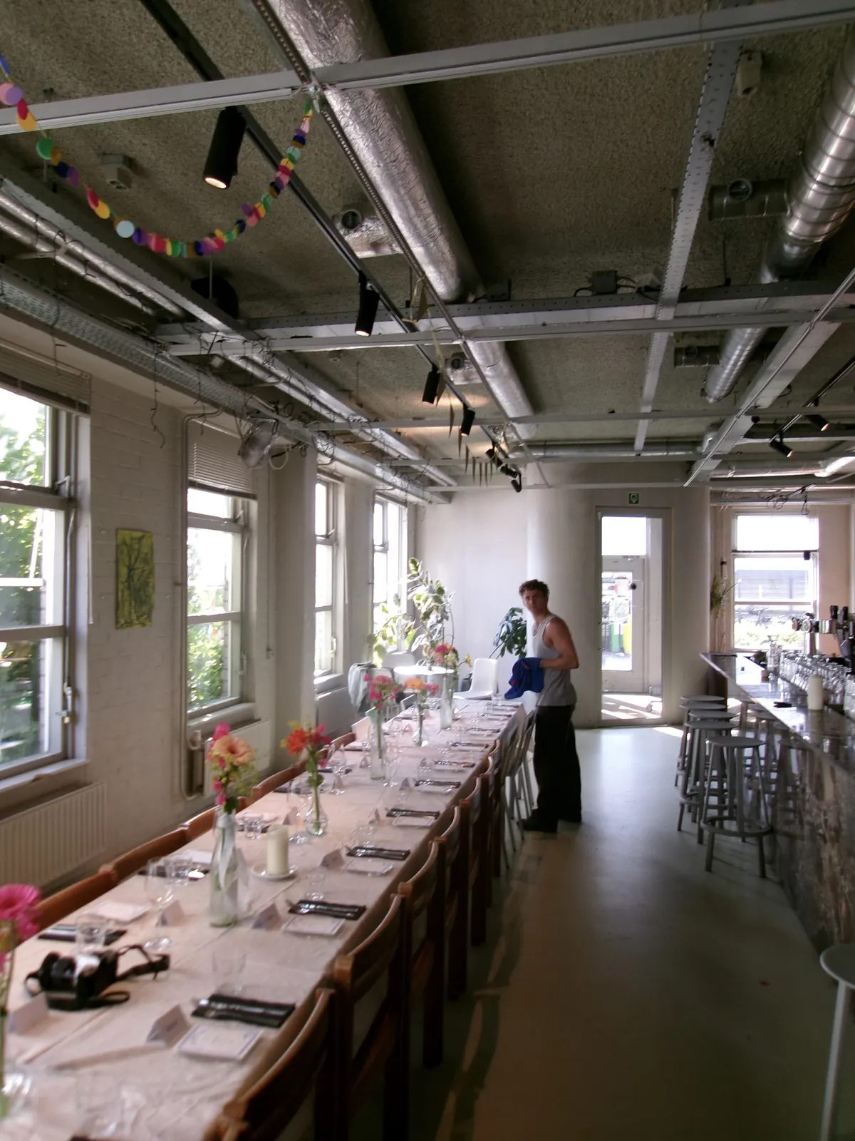 Table by the windows, Borisov Amsterdam